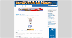 Desktop Screenshot of conquerirlemonde.com